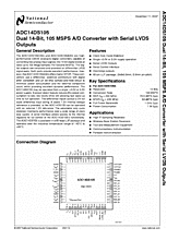 DataSheet ADC14DS105 pdf