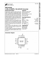 DataSheet ADC14L020 pdf