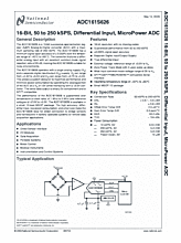 DataSheet ADC161S626 pdf