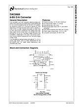 DataSheet DAC0808 pdf
