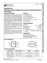 DataSheet DAC081S101 pdf