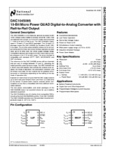 DataSheet DAC104S085 pdf