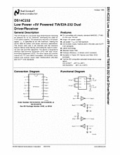 DataSheet DS14C232 pdf