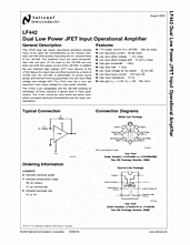 DataSheet LF442 pdf