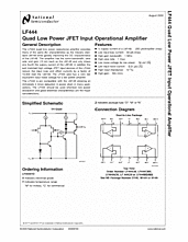 DataSheet LF444 pdf