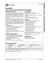 DataSheet LM2902EP pdf