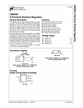 DataSheet LM2930-8.0 pdf