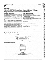 DataSheet LM3490-5.0 pdf
