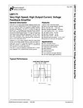 DataSheet LM7171 pdf