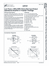 DataSheet LM7301 pdf