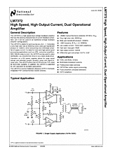 DataSheet LM7372 pdf