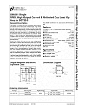 DataSheet LM8261 pdf