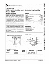 DataSheet LM8262 pdf