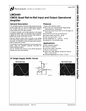 DataSheet LMC6484 pdf