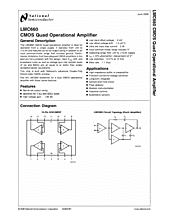 DataSheet LMC660 pdf