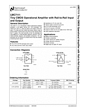 DataSheet LMC7111 pdf