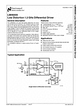 DataSheet LMH6555 pdf