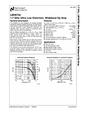 DataSheet LMH6702 pdf