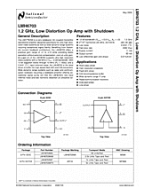 DataSheet LMH6703 pdf