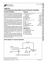 DataSheet LMP7721 pdf