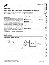 DataSheet LMV1088 pdf