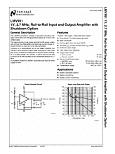 DataSheet LMV951 pdf