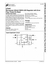 DataSheet LP3997 pdf