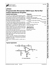 DataSheet LPV531 pdf