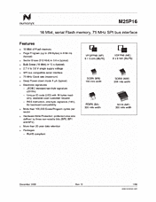 DataSheet M25P16 pdf