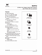 DataSheet M25P32 pdf