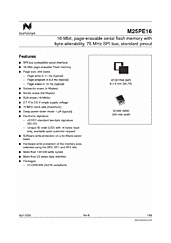 DataSheet M25PE16 pdf