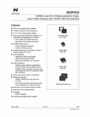 DataSheet M25PX32 pdf