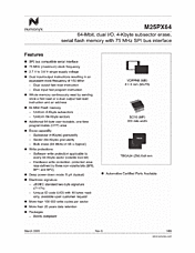 DataSheet M25PX64 pdf