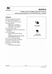 DataSheet M45PE16 pdf