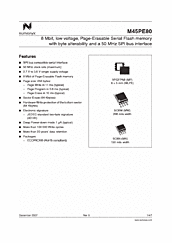 DataSheet M45PE80 pdf