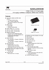 DataSheet NAND04GW3C2B pdf