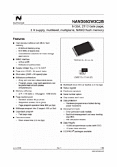 DataSheet NAND08GW3C2B pdf