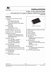 DataSheet NAND16GW3C2A pdf