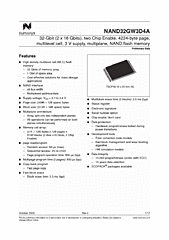 DataSheet NAND32GW3D4A pdf