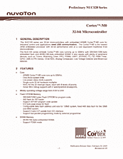 DataSheet NUC120RD1AN pdf