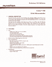 DataSheet NUC140RD2AN pdf