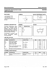 DataSheet BSH202 pdf