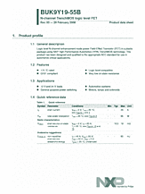 DataSheet BUK9Y19-55B pdf