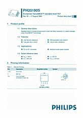 DataSheet PH20100S pdf