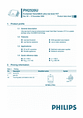 DataSheet PH2520U pdf