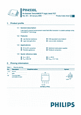 DataSheet PH4530L pdf