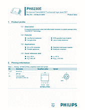 DataSheet PH8230E pdf