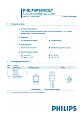 DataSheet PHD36N03LT pdf