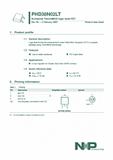 DataSheet PHD38N02LT pdf