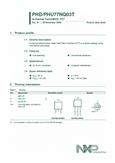 DataSheet PHD77NQ03T pdf